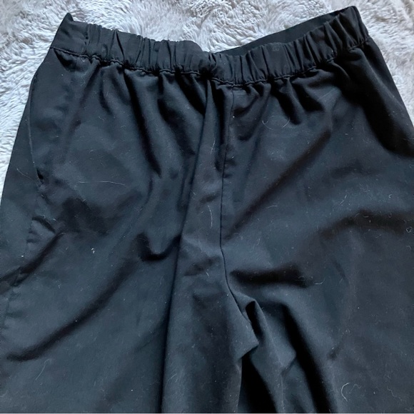 Vero Moda black wide leg crop pants size medium corpcore - Picture 5 of 6